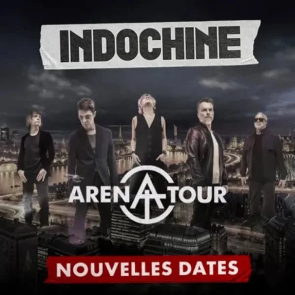 INDOCHINE | Zénith de Dijon - Vendredi 31 octobre 2025 à 20h